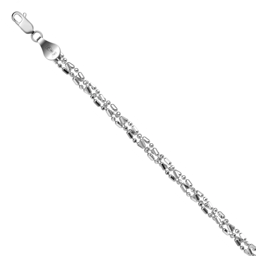 Цепь НЦ22-100Ю-3 d1.50 серебро