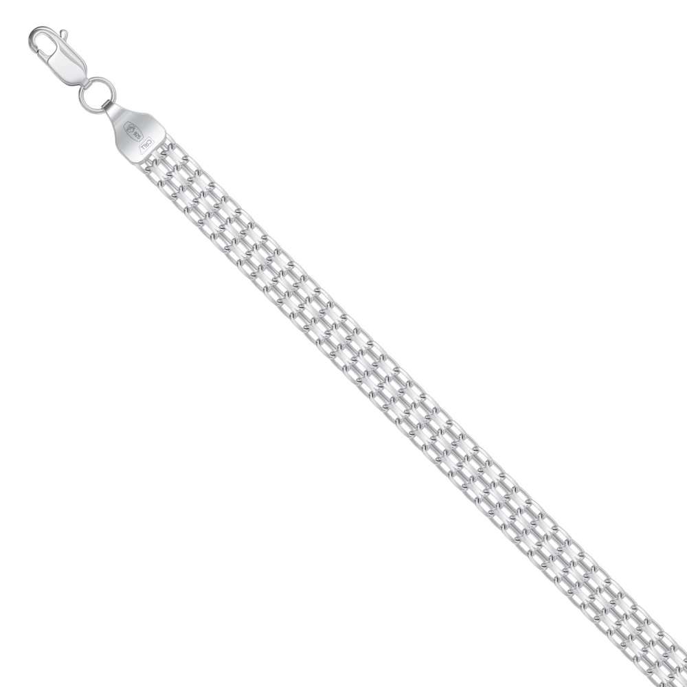 Цепь НЦ22-073Ю-3 d0.50 серебро Полновесная