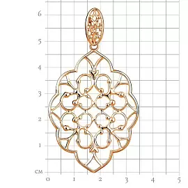 Подвеска 50-00-0000-60322 золото_1
