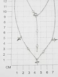 Колье 06-3532.00СВ-00 серебро Звезда_1