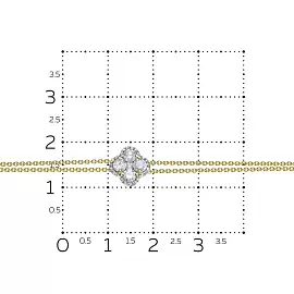 Браслет 51434-351-00-00 золото_2