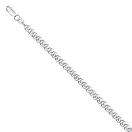 Цепь НЦ22-087Ю-3 d0.5 серебро